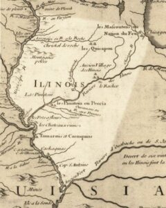 Illinois, Old Map